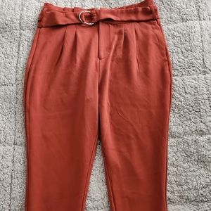 New womens pants with belt